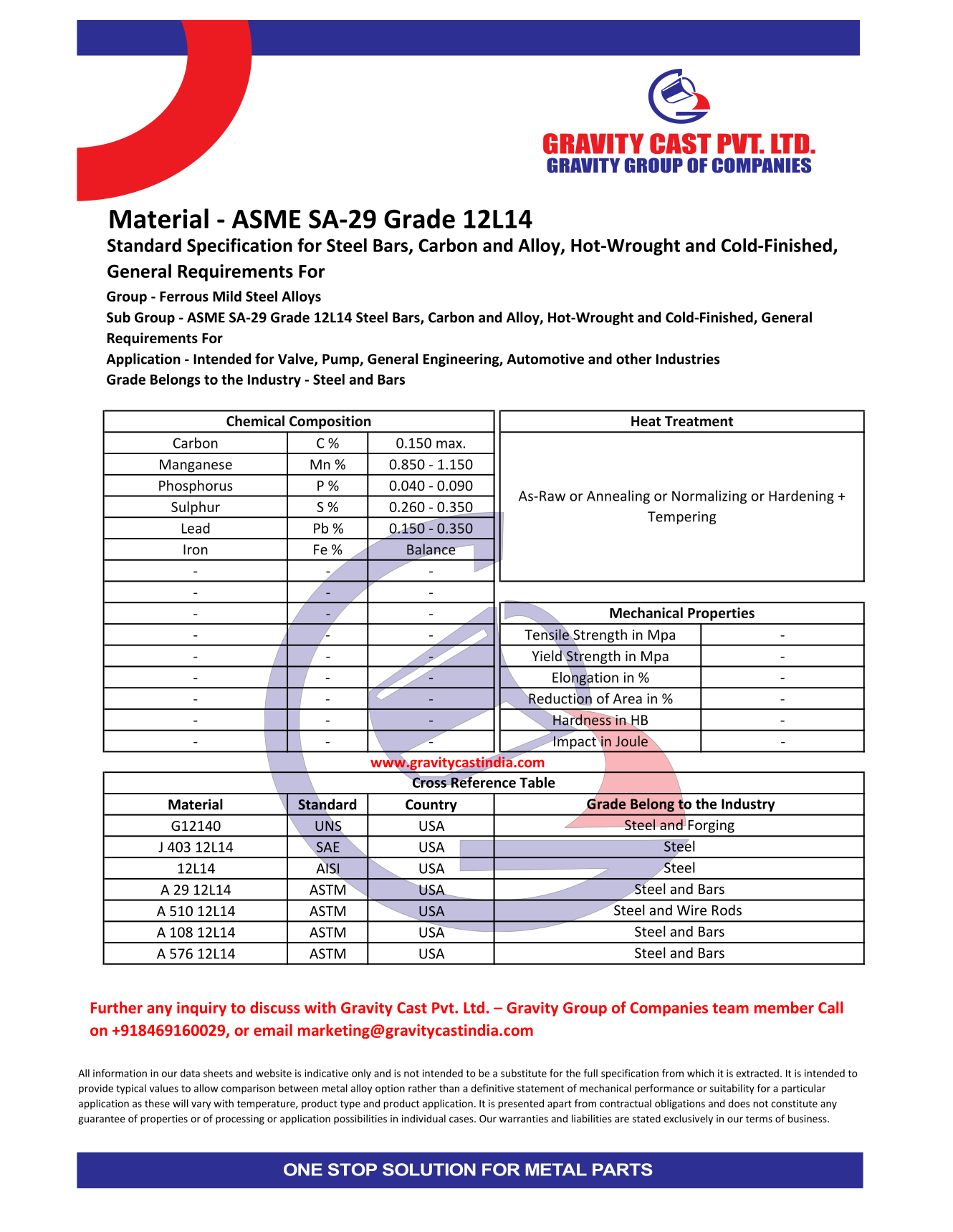 ASME SA-29 Grade 12L14.pdf